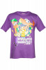 Tricou mov din bumbac Phineas &amp; Ferb, pentru baieti