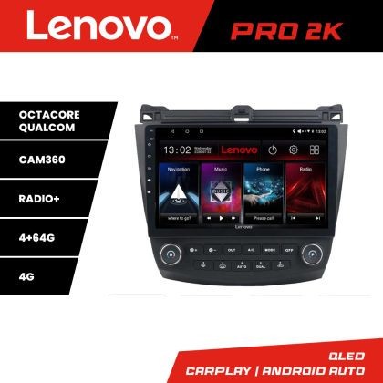 Navigatie Honda Accord 2004-2008 Lenovo Kit-ACCORD cu Android Radio Bluetooth Internet 8 core QLED 2K 4+64 360 CarStore Technology