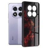 Techsuit - Glaze Series - Xiaomi Redmi Note 14 Pro 5G / Poco X7 - Red Nebula