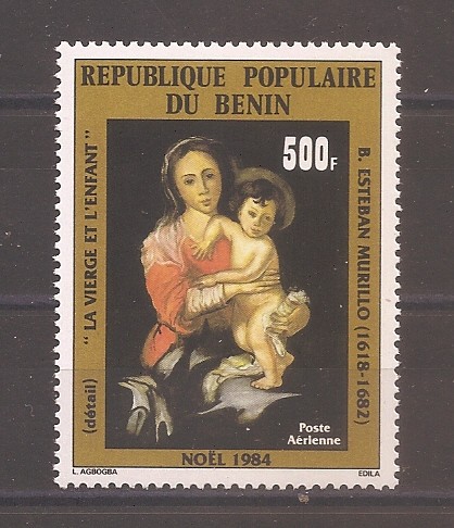 Benin 1984 - Crăciun, PA, MNH