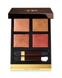 Tom Ford, Eye Color Quad, Paletă de farduri de ochi, 41, Peach Dawn, 4 nuanțe, 6 g