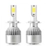 Set 2 Becuri LED Auto HB3, 9005, 7600 lumeni, 6500K, Alb Rece, 36W, 10-48V