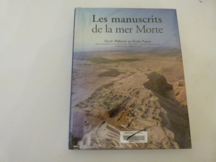 Manuscrisele de la marea moarta, fr.