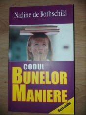 Codul bunelor maniere- Nadine de Rothschild