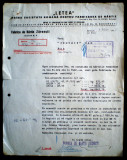 O.146 LOT 5 FACTURI LETEA FABRICA DE HARTIE ZARNESTI BRASOV 1941-1942