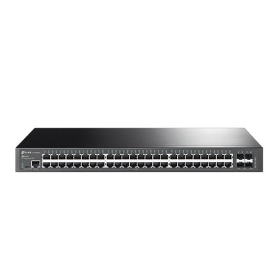 TP-Link JetStream TL-SG3452X switch-uri Gestionate L2+ Gigabit Ethernet (10/100/1000) 1U Negru foto