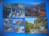 HOPCT LOT 4015 -IP- 4 CARTI POSTALE-OLANESTI -JUD VALCEA --CIRCULATE, Circulata, Printata