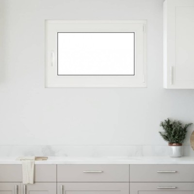 vidaXL Fereastra de subsol 90x60 cm Rabatabil DIN dreapta Antracit 4108402 foto