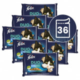 Cumpara ieftin FELIX DUO pliculețe - o selecție delicioasă de pește 36 x 85 g