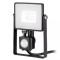 REFLECTOR LED SMD 10W 4000K IP65 CU SENZOR MISCARE - NEGRU