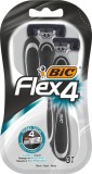 Pachet Aparat de ras Flex 4, 3 bucati, BIC