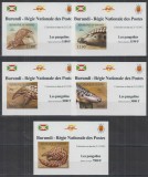 141-BURUNDI-14=5 colite nestampilate nedantelate tematica PANGOLIN,MNH