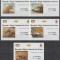 141-BURUNDI-14=5 colite nestampilate nedantelate tematica PANGOLIN,MNH