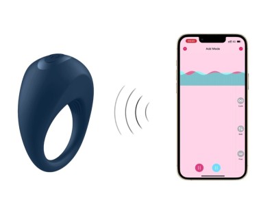 Inel penis Winyi Alan App Albastru foto