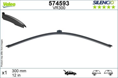 Lamela stergator Silencio Bmw Seria 2 Gran Tourer 2014-; I3 (I01), 2013-; Porsche Taycan, 2019- Combi; Audi A1 (Gb); A3 (8y), 2020-; Cupra Formentor; foto