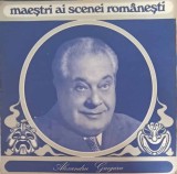 Disc vinil, LP. MAESTRI AI SCENEI ROMANESTI-ALEXANDRU GIUGARU