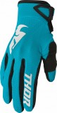 Manusi atv/cross dame Thor Sector, culoare turcoaz/alb, marime L Cod Produs: MX_NEW 33310248PE