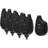 Set Avertizori CARP PRO D-Carp WT 4+1 Multicolor