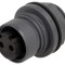 Conector circular mamă 2 pini IP68