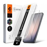 Folie Ecran Spigen GlastR EZ FIT Pro HD Anti-Reflection Samsung Galaxy S26 Sticla Securizata Full Glue Set 2 bucati