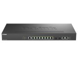 DLINK SW 8P-GB 2P-SFP SMART MANAGED POE