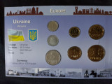 Seria completata monede - Ucraina 1992-2003 , 7 monede