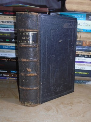 R. GARRAUD - PRECIS DE DROIT CRIMINEL / MANUAL DE DREPT PENAL , PARIS , 1912 # foto