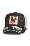 Goorin Bros șapcă Full Throttle culoarea bleumarin, cu imprimeu, 101-1805
