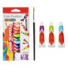 Set Culori Tempera, Little President, Multicolor, Capacitate 6 ml, 12 Bucăți, Pensulă Inclusă, Oem