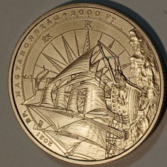 Moneda comemorativa 2000 forinti Ungaria 2021 foto