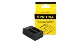 GoPro Fusion, ASBBA-001 &Icirc;ncărcător rapid dublu cu cablu Micro USB - Patona