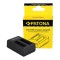 GoPro Fusion, ASBBA-001 &Icirc;ncărcător rapid dublu cu cablu Micro USB - Patona