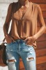U774-8 Camasa casual fara maneci si decolteu adanc in V, L, M, S/M, XL