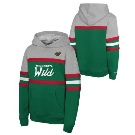 Minnesota Wild hanorac cu glugă pentru copii Head Coach Hoody - Dětsk&eacute; S (6 - 8 let)