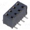 Conector şiruri pini mamă SAMTEC PIN 8 2mm aurit SMT soclu