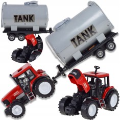 TRACTOR, MAȘINĂ AGRICOLĂ, CISTERNA, FERMIER, JUCĂRIE PENTRU COPII, FERMIER