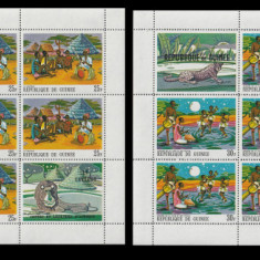 Guinea 1968 - Legende Africane COALA COMPLETA 6v MNH