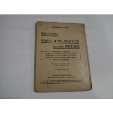 ESTETICA SI PARTI APOLOGETICE ASUPRA PICTUREI - LEONARDO DA VINCI