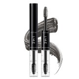 Gel de tuns și fixare pentru spr&acirc;ncene 2 &icirc;n 1 cu două capete, impermeabil, uscare rapidă &ndash; Gri 04#