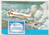 bnk cp Aviatie - BAC 1-11 - circulata 1984 - marca fixa