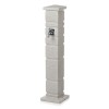 Masca robinet de gradina, cu adaptor furtun, gri deschis, 110 cm, Prosperplast