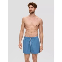 Pantaloni scurti barbati pentru inot cu croiala Regular fit, Albastru, 2XL