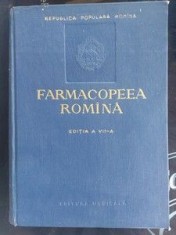 Farmacopeea romina (ed. VII)