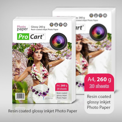 Hartie FOTO RC Glossy 260g foto