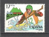Spania.1985 Cursa de caiac pe raul Sella SS.246