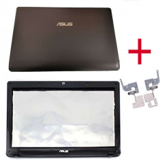 Capac display cu rama si balamale Laptop, Asus, A52, A52D, A52F, A52J, A52N, A52BY, A52JB, A52JC, A52JE, P52, P52J, P52JC, P52F foto