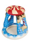 Piscina gonflabila pentru copii Bestway Candyville cu copertina, 91x91x89 cm