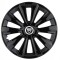 Set 4 Capace Roti, potrivite jantelor de R14, pentru Dacia, model delta negru