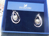 SWAROVSKI , original , cercei noi , ambalaj original , foarte eleganti