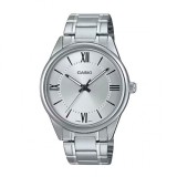 Casio MTP-V005D-7B5UDF Ceas Bărbătesc Analog cu Brățară din Oțel și Cadran cu Cifre Romane